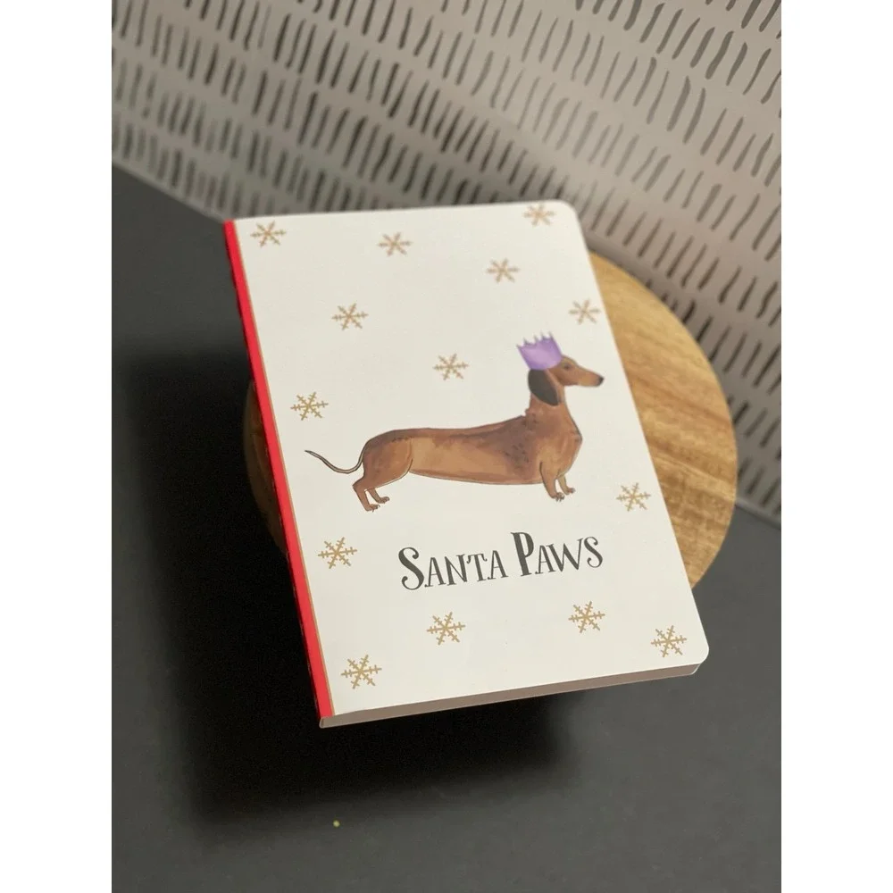 Milly Green‎ - Santa Paws Dachshund Notebook